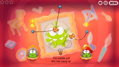 Cut The Rope Time Travel - Screenshot